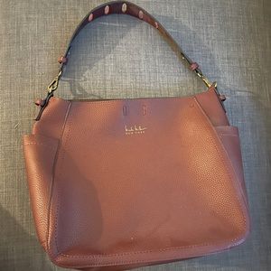 Karen Millen Burgundy Shoulder Bag